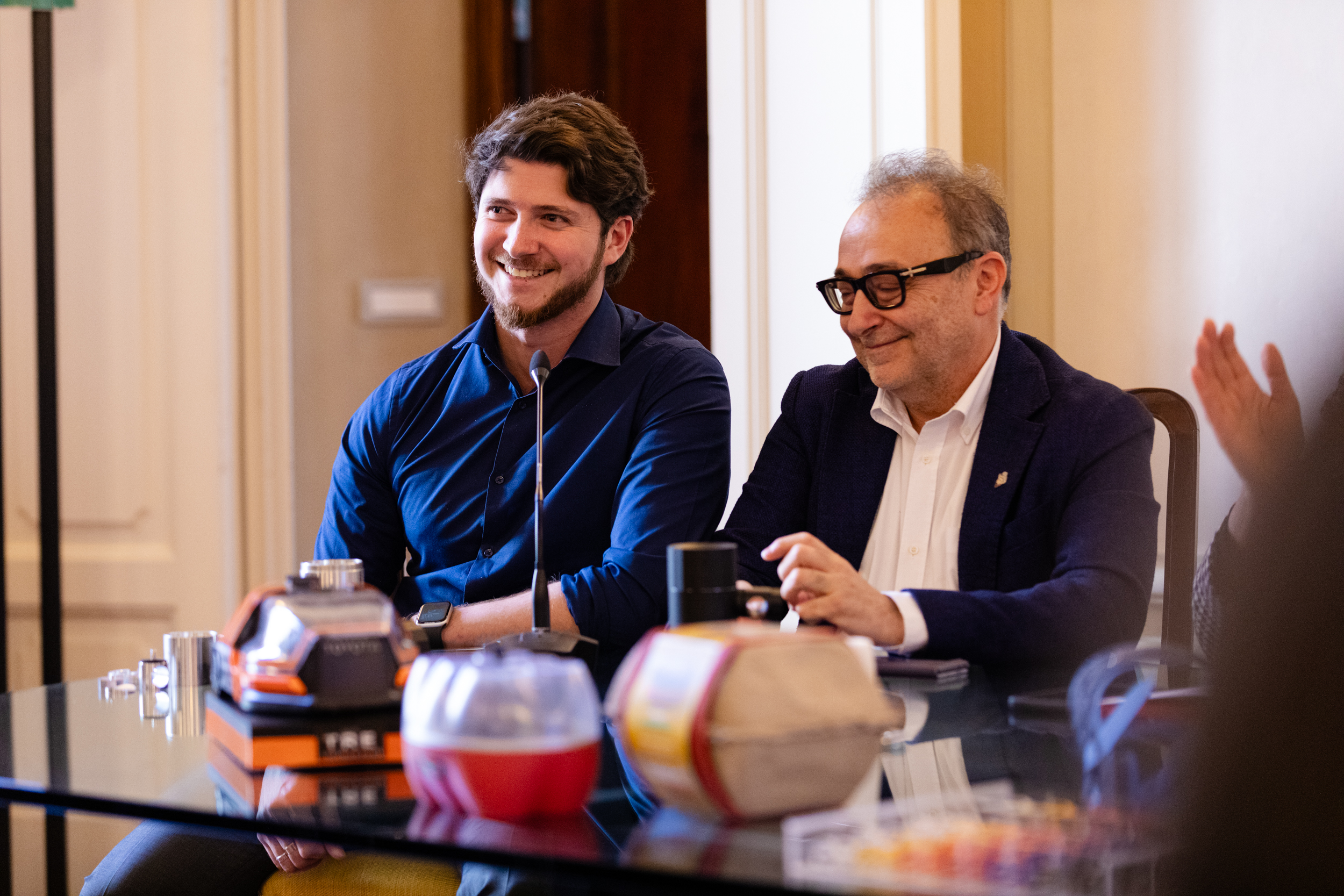 Ludovico Volsi presenta il progetto di tesi "Toyota T.R.E.". Foto: Stefano Decarli