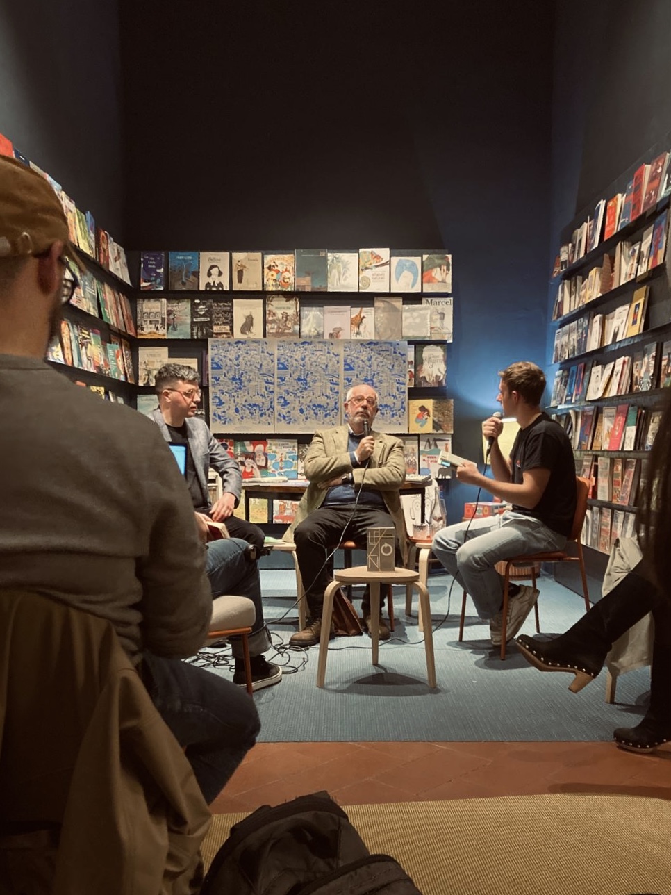 Uno scatto da Leggere l'urbanità Vol.1. Al centro: Gabriele Pasqui.