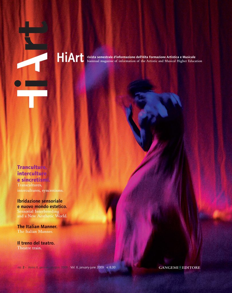 La copertina del secondo numero di "Hi-Art"