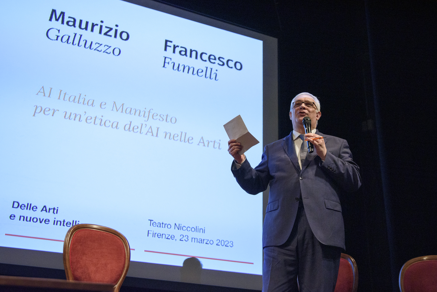 Il docente di ISIA Firenze, prof. Maurizio Galluzzo - ph. credits: Antonio Viscido