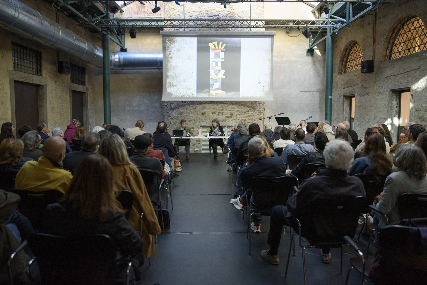 "Luce-Ombre-Colori. Sugli scritti di Ettore Sottsass e Alessandro Mendini" - incontro del 12.05.2023. Introduce Franco Raggi, designer e docente ISIA Firenze, con Patrizia Scarsella, architetto e giornalista.