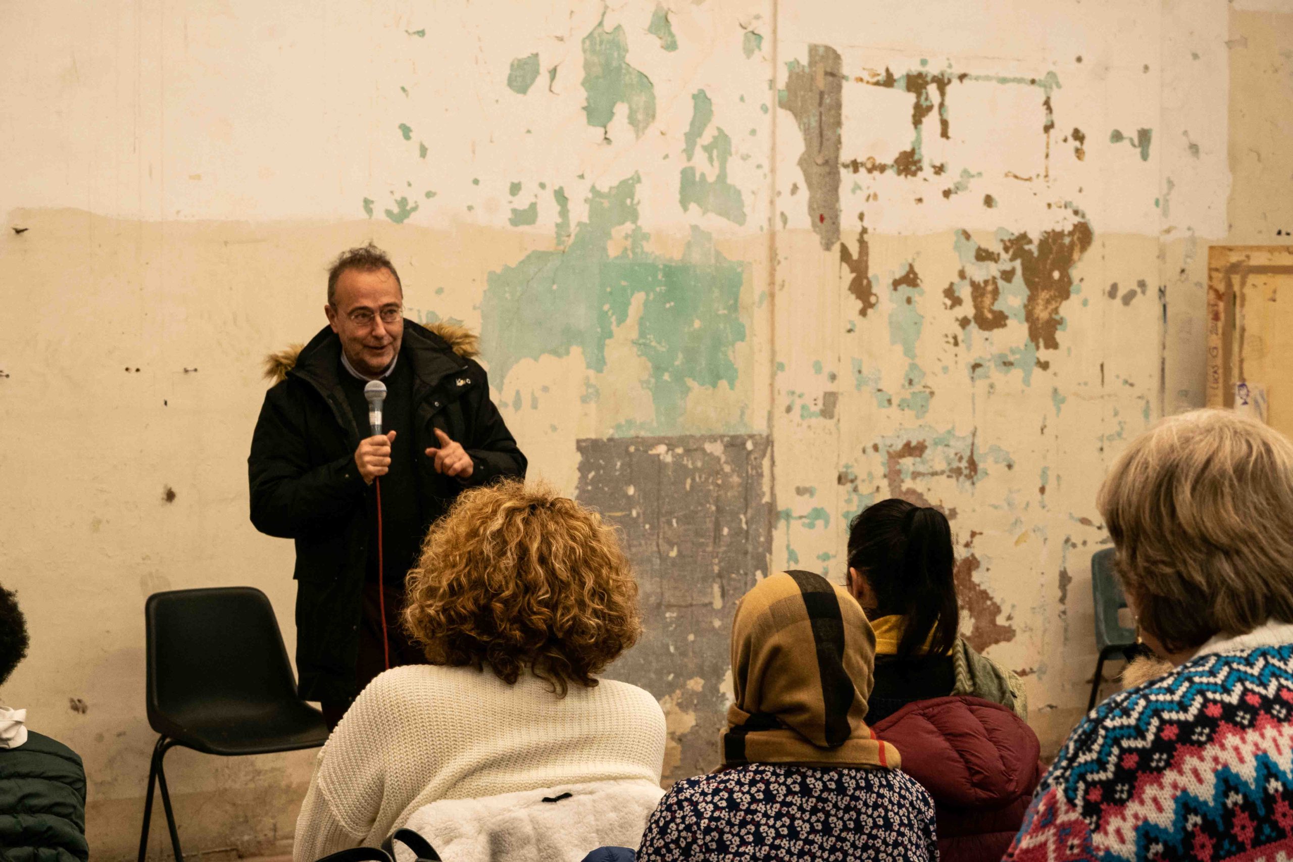 Il Direttore ISIA Firenze, Francesco Fumelli, durante l'evento "Corpo scomodi". Foto: Kim Jansch