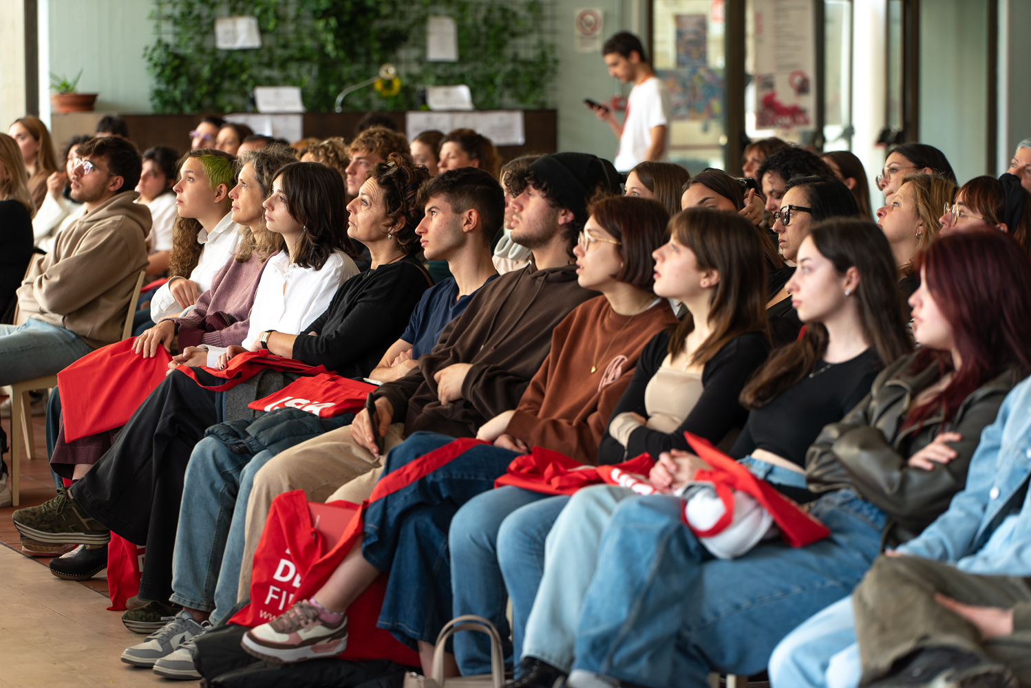 Uno scatto durante l'open day ISIA Firenze del 5 aprile 2024. Foto di Antonio Viscido