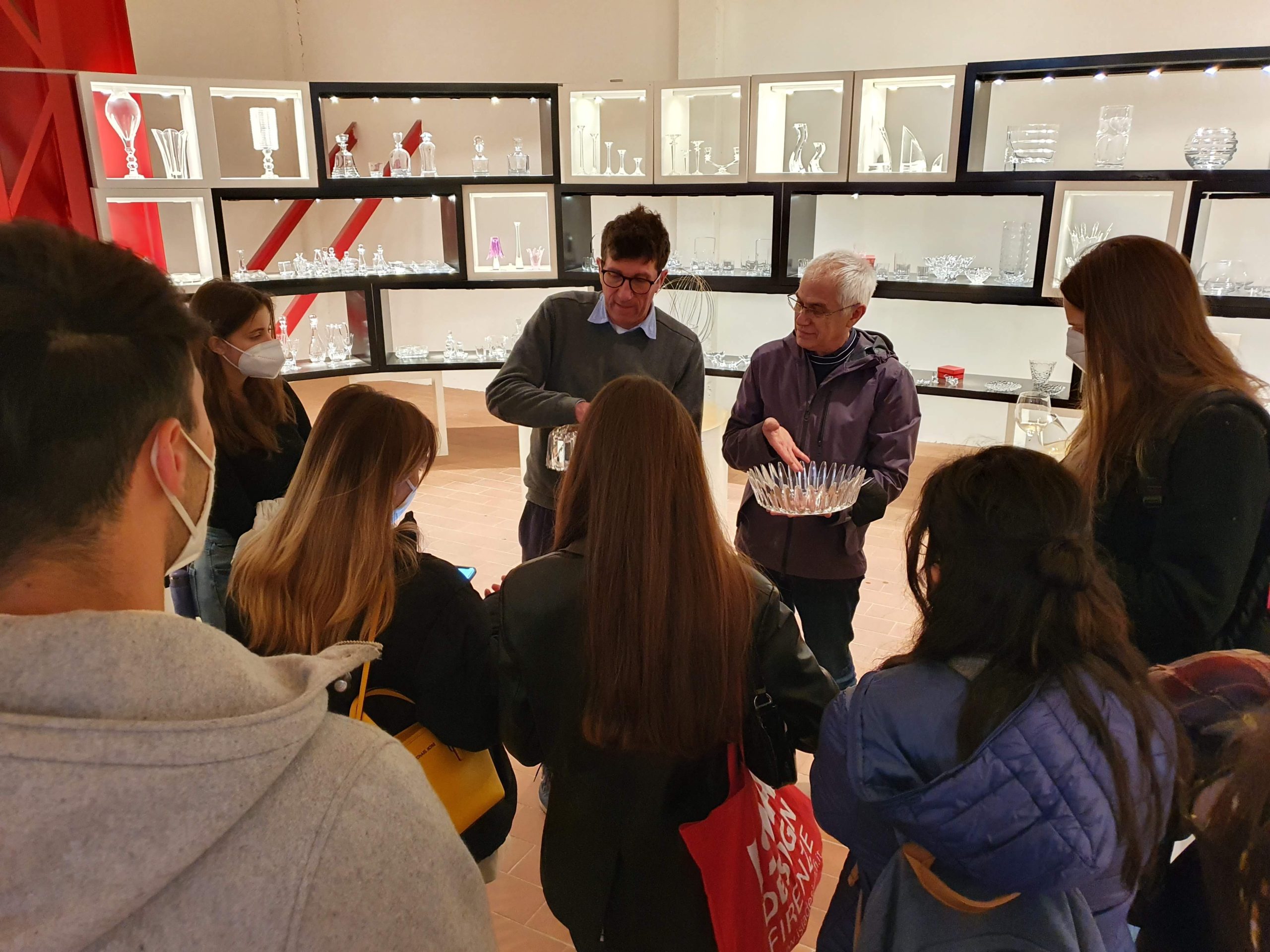 Foto scattata durante la visita all'azienda ColleVilca, 3° corso, a.a. 2021/2022