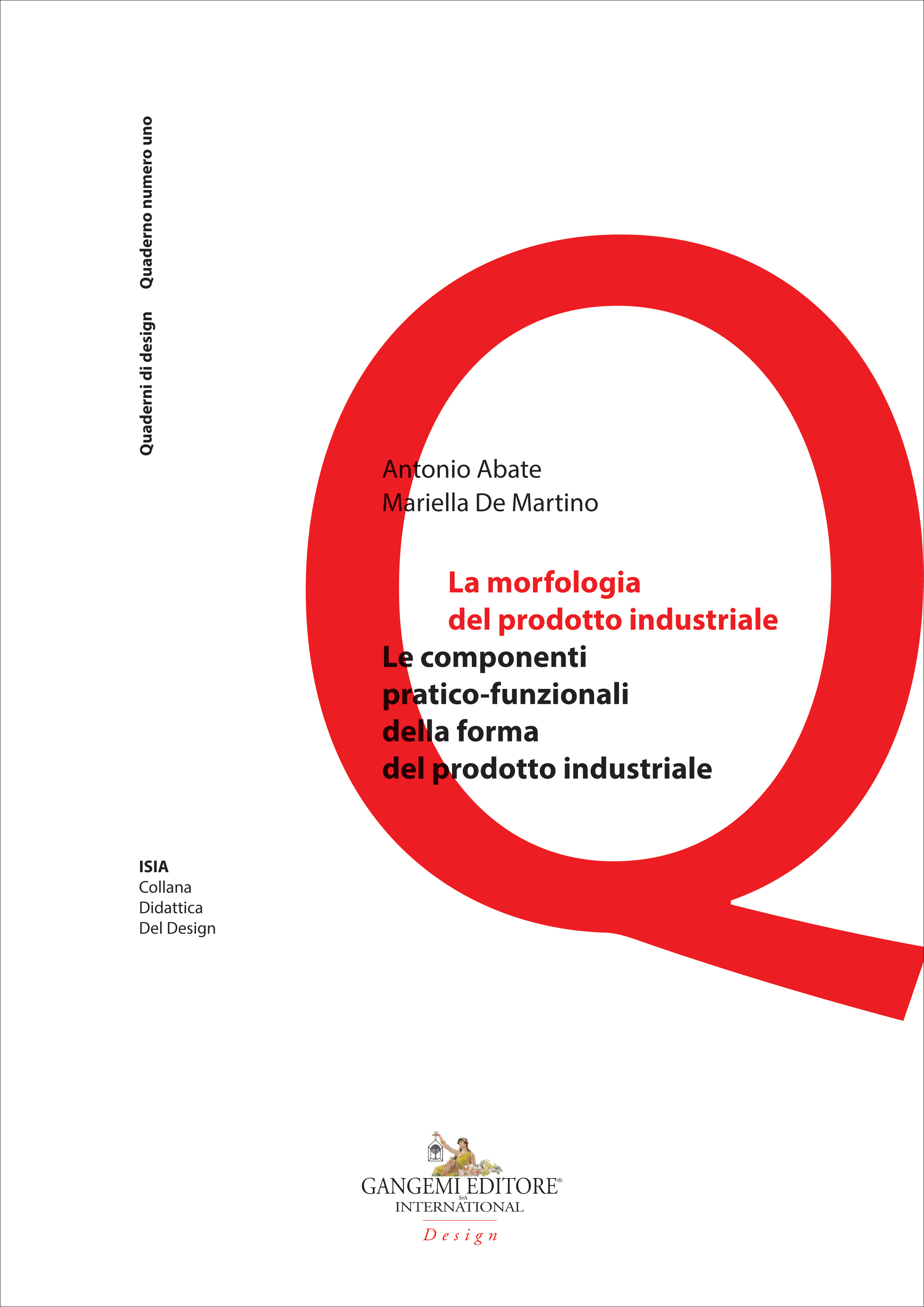 Copertina del libro ISIA Firenze: "La morfologia del prodotto industriale"