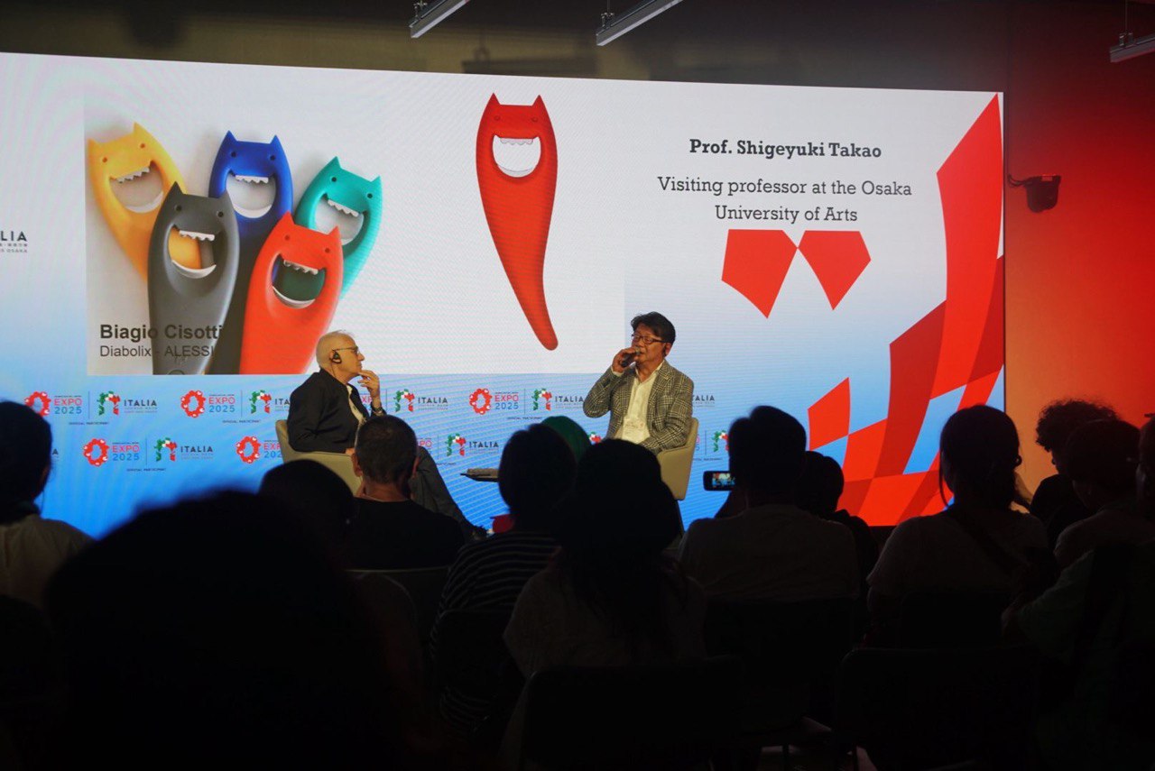 Un momento del talk con il Prof. Biagio Cisotti