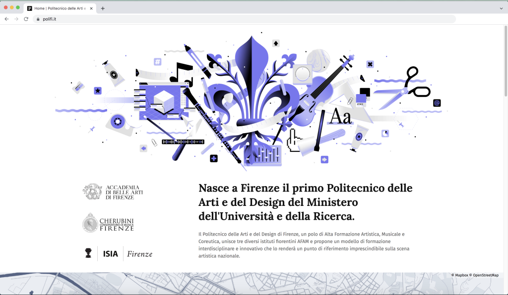 Anteprima della homepage del sito polifi.it