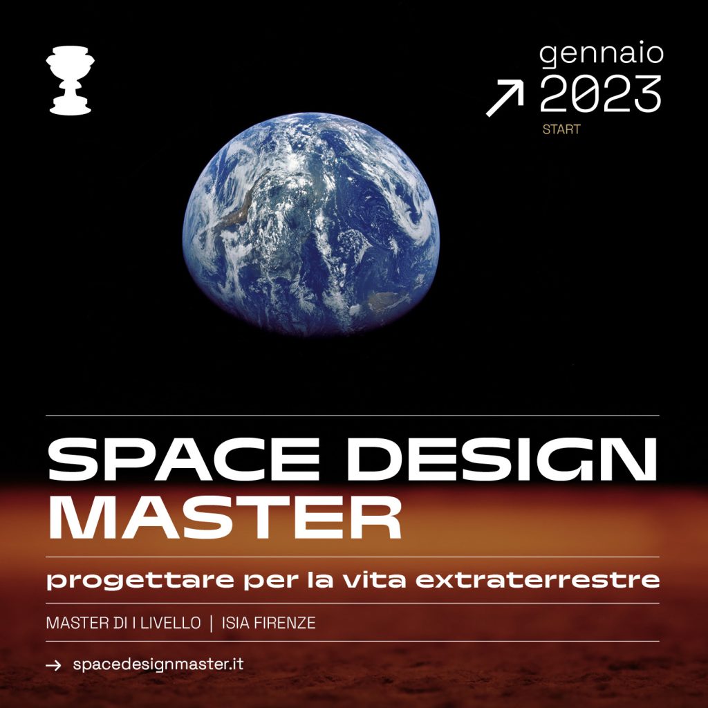 Visual promo Space Design Master promosso e organizzato da ISIA Firenze