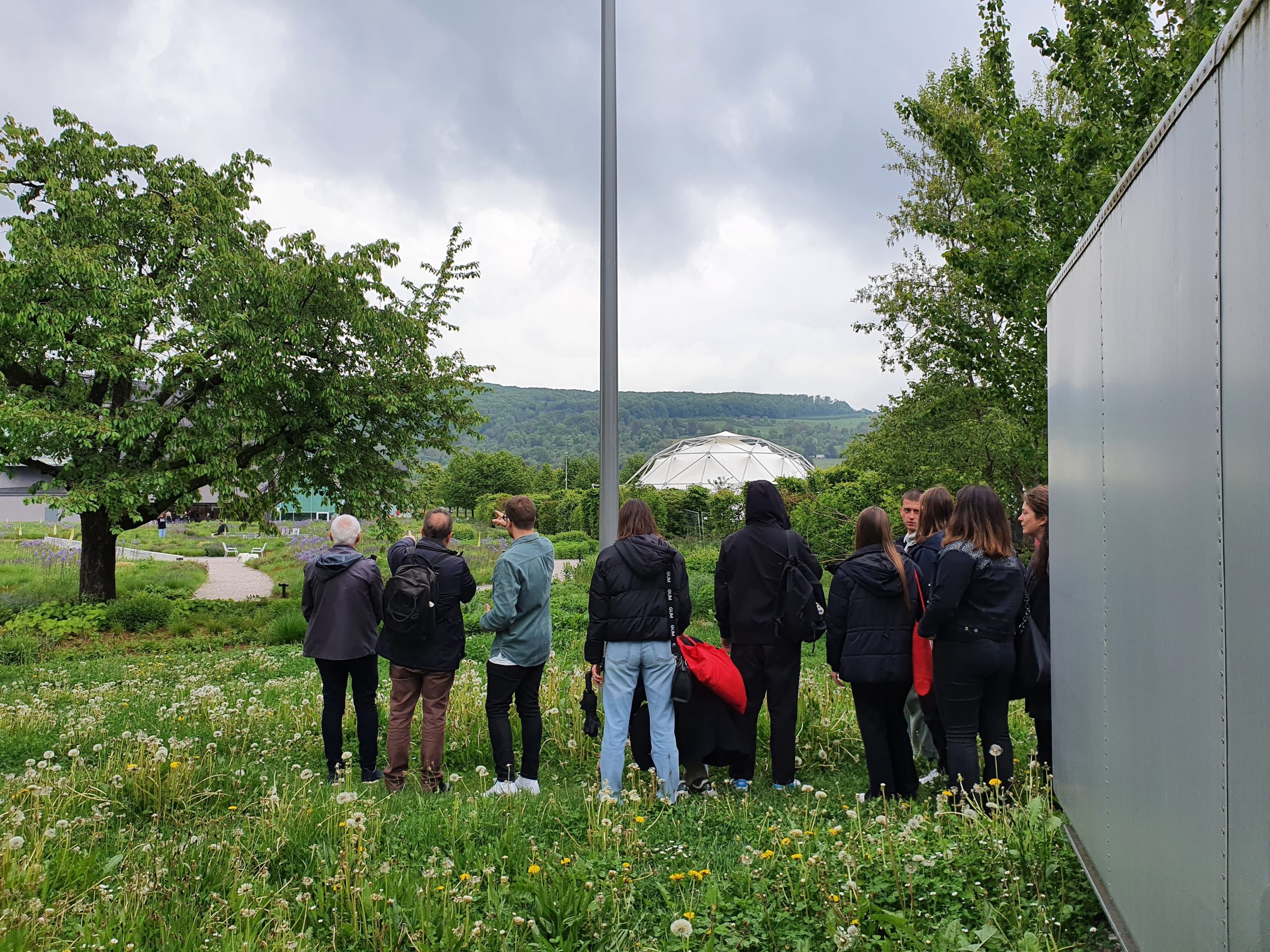 Foto scattata durante la visita al Vitra Design Campus, 3° corso, a.a. 2021/2022